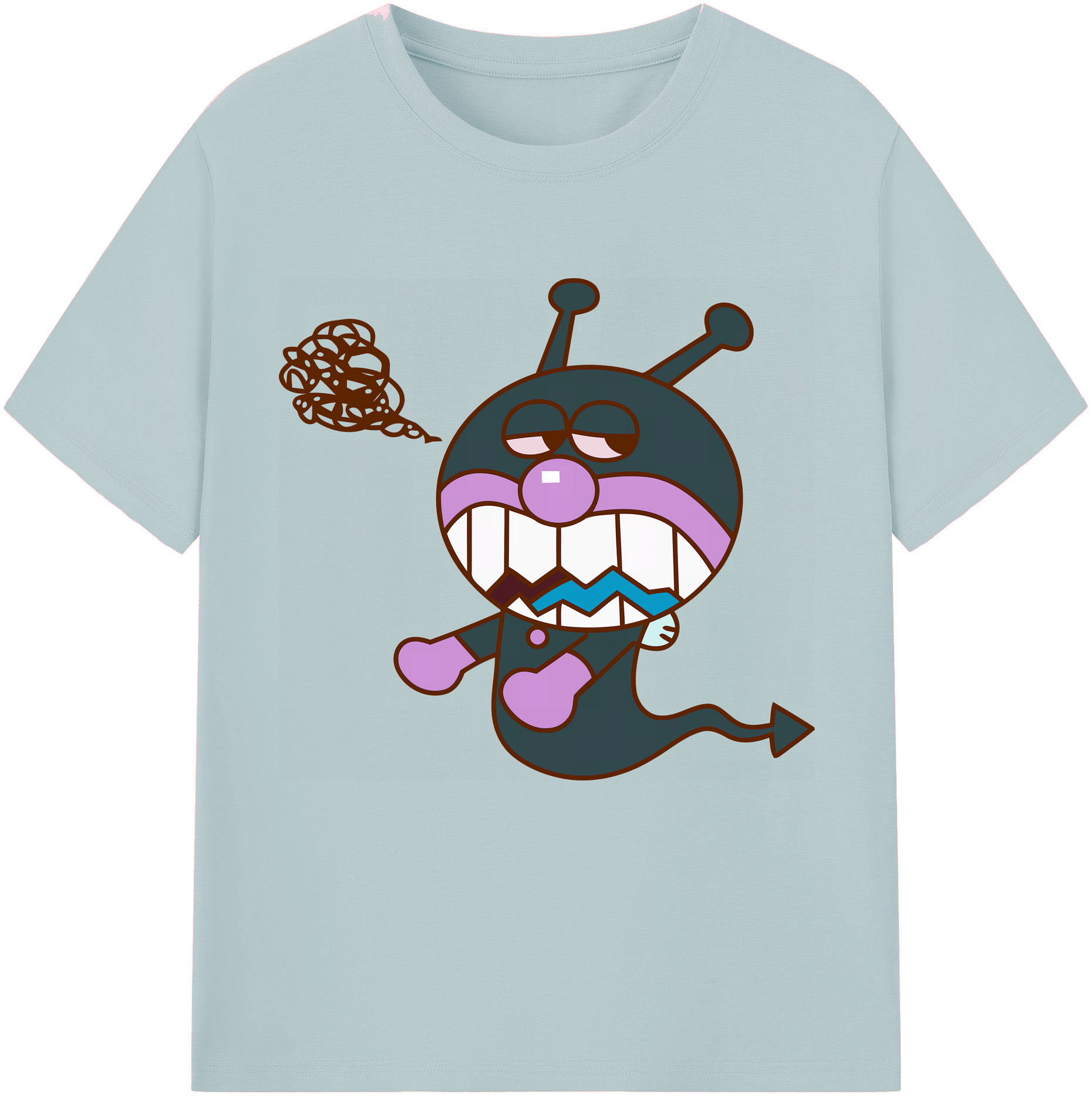（画像用） アンパンマン Anpanman 綿100％半袖Tシャツ（フロントプリント）